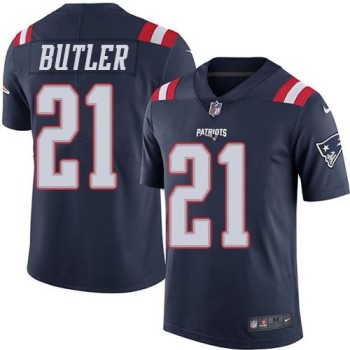 Patriots #21 Malcolm Butler Navy Blue Youth Stitched NFL Limited Rush Jersey Patriots #21 Malcolm Butler Navy Blue Youth Stitched NFL Limited Rush Jersey