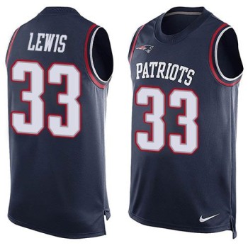 Patriots #33 Dion Lewis Navy Blue Team Color Men's Stitched NFL Limited Tank Top Jersey Patriots #33 Dion Lewis Navy Blue Team Color Men's Stitched NFL Limited Tank Top Jersey