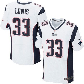 Patriots #33 Dion Lewis White Men's Stitched NFL Elite Jersey Patriots #33 Dion Lewis White Men's Stitched NFL Elite Jersey