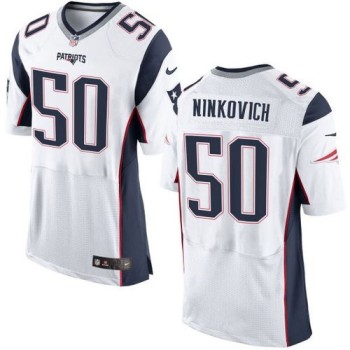 Patriots #50 Rob Ninkovich White Men's Stitched NFL New Elite Jersey Patriots #50 Rob Ninkovich White Men's Stitched NFL New Elite Jersey