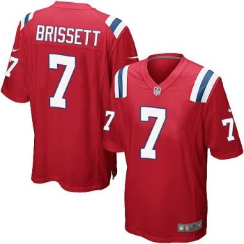 Patriots #7 Jacoby Brissett Red Alternate Youth Stitched NFL Elite Jersey Patriots #7 Jacoby Brissett Red Alternate Youth Stitched NFL Elite Jersey