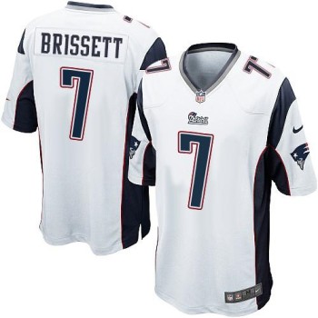 Patriots #7 Jacoby Brissett White Youth Stitched NFL New Elite Jersey Patriots #7 Jacoby Brissett White Youth Stitched NFL New Elite Jersey