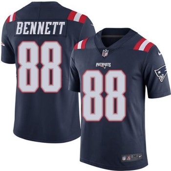 Patriots #88 Martellus Bennett Navy Blue Youth Stitched NFL Limited Rush Jersey Patriots #88 Martellus Bennett Navy Blue Youth Stitched NFL Limited Rush Jersey