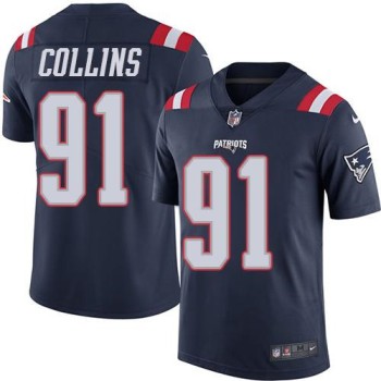 Patriots #91 Jamie Collins Navy Blue Youth Stitched NFL Limited Rush Jersey Patriots #91 Jamie Collins Navy Blue Youth Stitched NFL Limited Rush Jersey