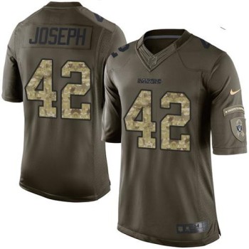Raiders #42 Karl Joseph Green Youth Stitched NFL Limited Salute to Service Jersey Raiders #42 Karl Joseph Green Youth Stitched NFL Limited Salute to Service Jersey