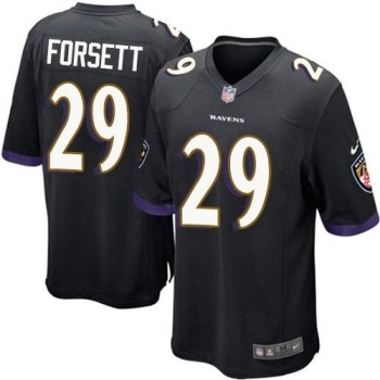Ravens #29 Justin Forsett Black Alternate Youth Stitched NFL New Elite Jersey Ravens #29 Justin Forsett Black Alternate Youth Stitched NFL New Elite Jersey