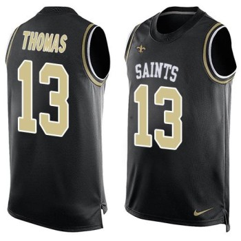 Saints #13 Michael Thomas Black Team Color Men's Stitched NFL Limited Tank Top Jersey Saints #13 Michael Thomas Black Team Color Men's Stitched NFL Limited Tank Top Jersey