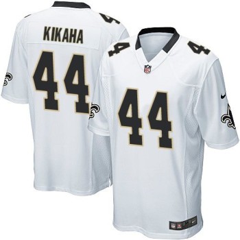 Saints #44 Hau'oli Kikaha White Youth Stitched NFL Elite Jersey Saints #44 Hau'oli Kikaha White Youth Stitched NFL Elite Jersey