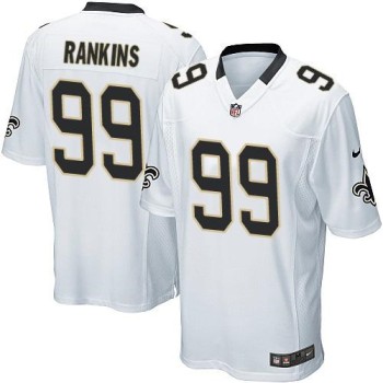 Saints #99 Sheldon Rankins White Youth Stitched NFL Elite Jersey Saints #99 Sheldon Rankins White Youth Stitched NFL Elite Jersey