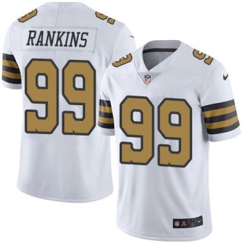 Saints #99 Sheldon Rankins White Youth Stitched NFL Limited Rush Jersey Saints #99 Sheldon Rankins White Youth Stitched NFL Limited Rush Jersey
