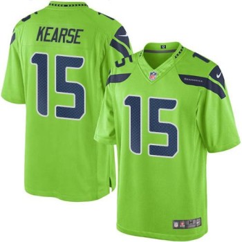Seahawks #15 Jermaine Kearse Green Men's Stitched NFL Limited Rush Jersey Seahawks #15 Jermaine Kearse Green Men's Stitched NFL Limited Rush Jersey