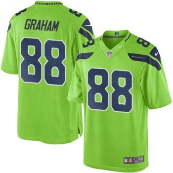 Seahawks #88 Jimmy Graham Green Youth Stitched NFL Limited Rush Jersey Seahawks #88 Jimmy Graham Green Youth Stitched NFL Limited Rush Jersey
