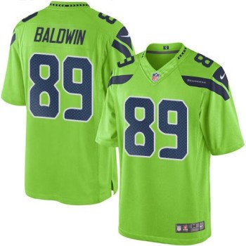 Seahawks #89 Doug Baldwin Green Youth Stitched NFL Limited Rush Jersey Seahawks #89 Doug Baldwin Green Youth Stitched NFL Limited Rush Jersey