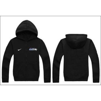 Seattle Seahawks Authentic Logo Hoodie Black Seattle Seahawks Authentic Logo Hoodie Black