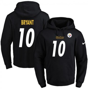 Steelers #10 Martavis Bryant Black Name & Number Pullover NFL Hoodie Steelers #10 Martavis Bryant Black Name & Number Pullover NFL Hoodie