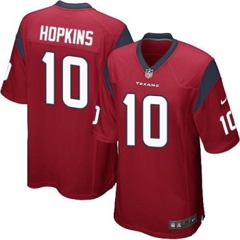 Texans #10 DeAndre Hopkins Red Alternate Youth Stitched NFL Elite Jersey Texans #10 DeAndre Hopkins Red Alternate Youth Stitched NFL Elite Jersey