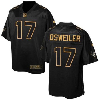 Texans #17 Brock Osweiler Black Men's Stitched NFL Elite Pro Line Gold Collection Jersey Texans #17 Brock Osweiler Black Men's Stitched NFL Elite Pro Line Gold Collection Jersey