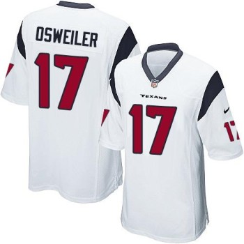 Texans #17 Brock Osweiler White Youth Stitched NFL Elite Jersey Texans #17 Brock Osweiler White Youth Stitched NFL Elite Jersey