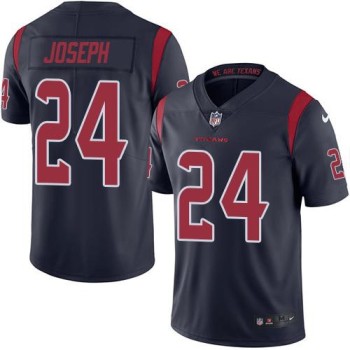 Texans #24 Johnathan Joseph Navy Blue Men's Stitched NFL Limited Rush Jersey Texans #24 Johnathan Joseph Navy Blue Men's Stitched NFL Limited Rush Jersey