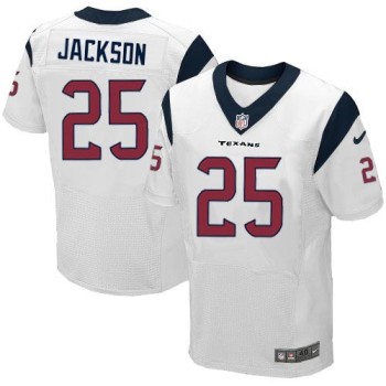 Texans #25 Kareem Jackson White Men's Stitched NFL Elite Jersey Texans #25 Kareem Jackson White Men's Stitched NFL Elite Jersey