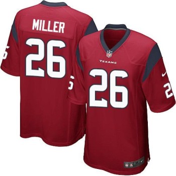 Texans #26 Lamar Miller Red Alternate Youth Stitched NFL Elite Jersey Texans #26 Lamar Miller Red Alternate Youth Stitched NFL Elite Jersey