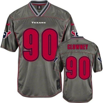 Texans #90 Jadeveon Clowney Grey Youth Stitched NFL Elite Vapor Jersey Texans #90 Jadeveon Clowney Grey Youth Stitched NFL Elite Vapor Jersey