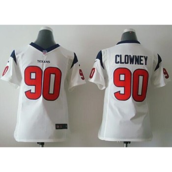 Texans #90 Jadeveon Clowney White Youth Stitched NFL Elite Jersey Texans #90 Jadeveon Clowney White Youth Stitched NFL Elite Jersey