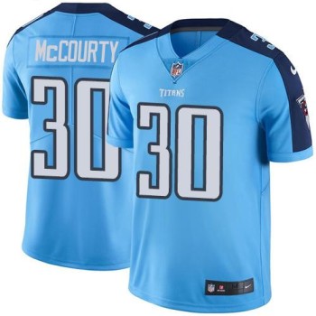 Titans #30 Jason McCourty Light Blue Men's Stitched NFL Limited Rush Jersey