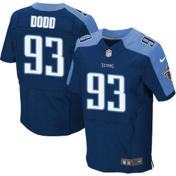 Titans #93 Kevin Dodd Navy Blue Alternate Men's Stitched NFL Elite Jersey