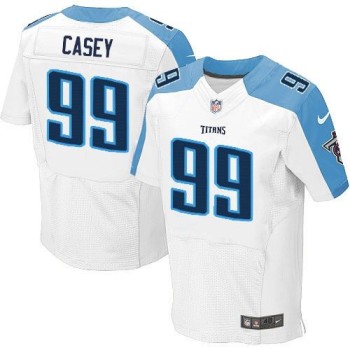 Titans #99 Jurrell Casey White Men's Stitched NFL Elite Jersey Titans #99 Jurrell Casey White Men's Stitched NFL Elite Jersey