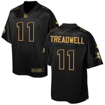 Vikings #11 Laquon Treadwell Black Men's Stitched NFL Elite Pro Line Gold Collection Jersey Vikings #11 Laquon Treadwell Black Men's Stitched NFL Elite Pro Line Gold Collection Jersey