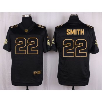 Vikings #22 Harrison Smith Black Men's Stitched NFL Elite Pro Line Gold Collection Jersey Vikings #22 Harrison Smith Black Men's Stitched NFL Elite Pro Line Gold Collection Jersey