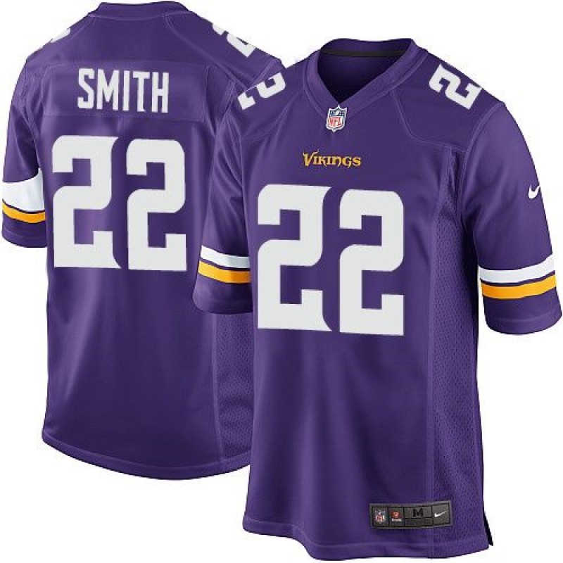 Nike Vikings #22 Harrison Smith Purple Team Color Youth Stitched NFL Elite Jersey Nike Vikings #22 Harrison Smith Purple Team Color Youth Stitched NFL Elite Jersey
