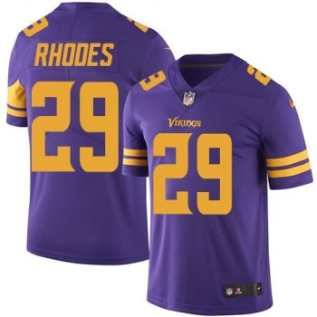 Vikings #29 Xavier Rhodes Purple Men's Stitched NFL Limited Rush Jersey Vikings #29 Xavier Rhodes Purple Men's Stitched NFL Limited Rush Jersey