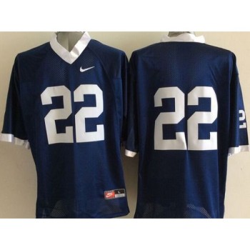 Nittany Lions #22 Navy Blue Stitched NCAA Jersey