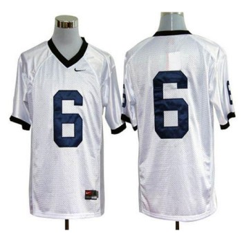 Nittany Lions #6 White Stitched NCAA Jersey Nittany Lions #6 White Stitched NCAA Jersey