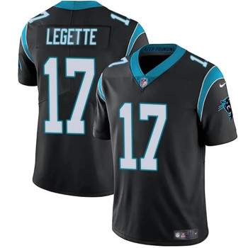 Men's Carolina Panthers #17 Xavier Legette Black 2024 Draft Vapor Limited Stitched Football Jersey Men's Carolina Panthers #17 Xavier Legette Black 2024 Draft Vapor Limited Stitched Football Jersey