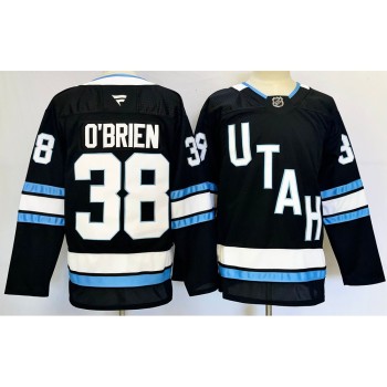 Men's Utah Mammoth #38 Liam O'Brien Navy 2024-25 Stitched Premium Jersey