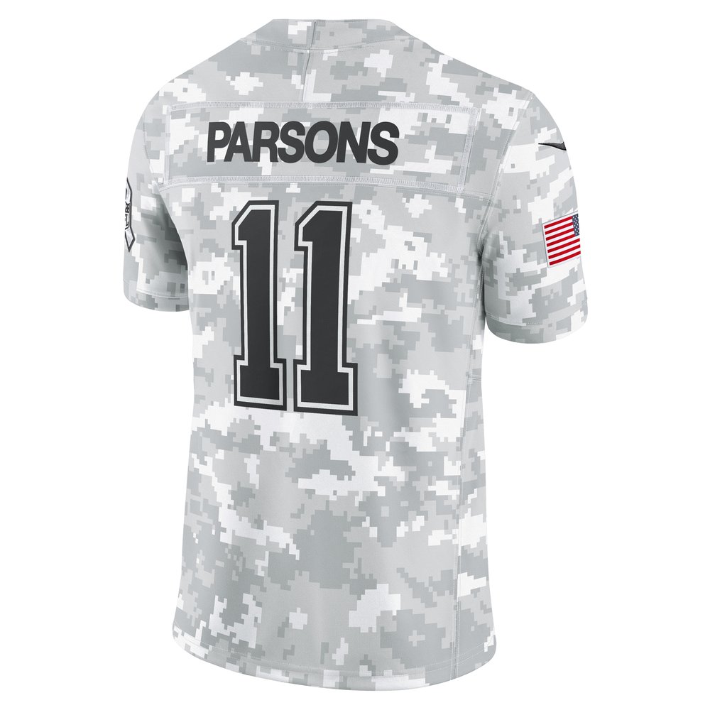 Men's Dallas Cowboys Micah Parsons Arctic Camo 2024 Salute to Service Limited Jersey Men's Dallas Cowboys Micah Parsons Arctic Camo 2024 Salute to Service Limited Jersey