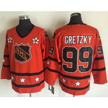Oilers #99 Wayne Gretzky Orange All Star CCM Throwback Stitched NHL Jersey Oilers #99 Wayne Gretzky Orange All Star CCM Throwback Stitched NHL Jersey