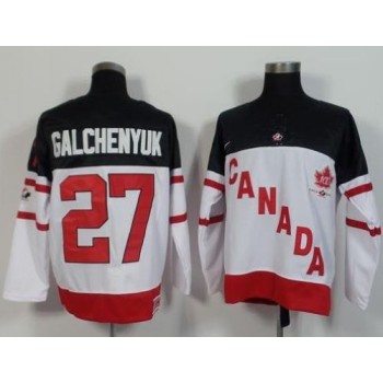 Olympic CA. #27 Alex Galchenyuk White 100th Anniversary Stitched NHL Jersey Olympic CA. #27 Alex Galchenyuk White 100th Anniversary Stitched NHL Jersey