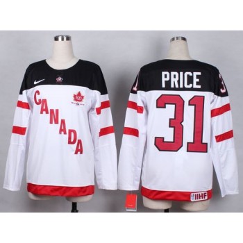 Olympic CA. #31 Carey Price White 100th Anniversary Women's Stitched NHL Jersey Olympic CA. #31 Carey Price White 100th Anniversary Women's Stitched NHL Jersey