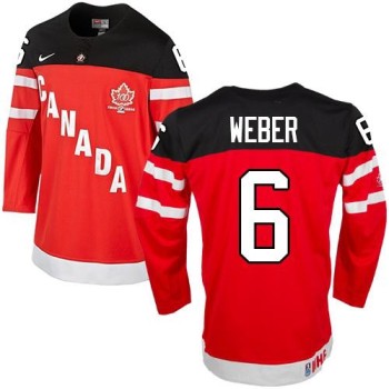 Olympic CA. #6 Shea Weber Red 100th Anniversary Stitched NHL Jersey Olympic CA. #6 Shea Weber Red 100th Anniversary Stitched NHL Jersey