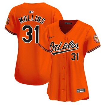 Women's Baltimore Orioles Cedric Mullins Orange Home Limited Player Jersey Women's Baltimore Orioles Cedric Mullins Orange Home Limited Player Jersey