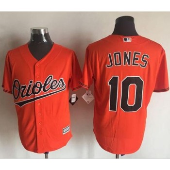 Orioles #10 Adam Jones Orange New Cool Base Stitched MLB Jersey Orioles #10 Adam Jones Orange New Cool Base Stitched MLB Jersey