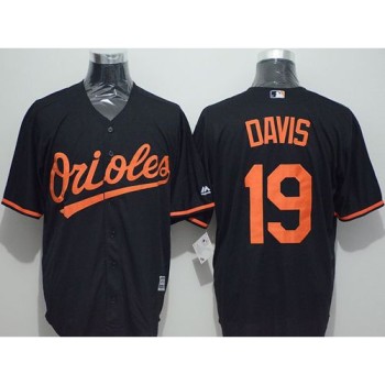 Orioles #19 Chris Davis Black New Cool Base Stitched MLB Jersey Orioles #19 Chris Davis Black New Cool Base Stitched MLB Jersey