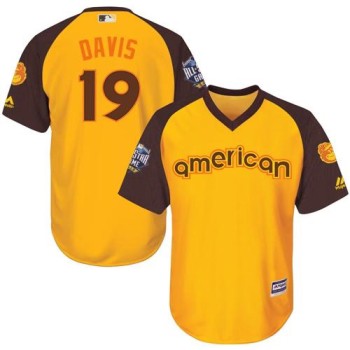 Orioles #19 Chris Davis Gold 2016 All-Star American League Stitched Youth MLB Jersey Orioles #19 Chris Davis Gold 2016 All-Star American League Stitched Youth MLB Jersey
