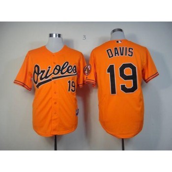Orioles #19 Chris Davis Orange Cool Base Stitched MLB Jersey Orioles #19 Chris Davis Orange Cool Base Stitched MLB Jersey