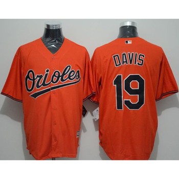 Orioles #19 Chris Davis Orange New Cool Base Stitched MLB Jersey Orioles #19 Chris Davis Orange New Cool Base Stitched MLB Jersey