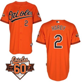 Orioles #2 J.J. Hardy Orange Cool Base Stitched MLB Jersey Orioles #2 J.J. Hardy Orange Cool Base Stitched MLB Jersey